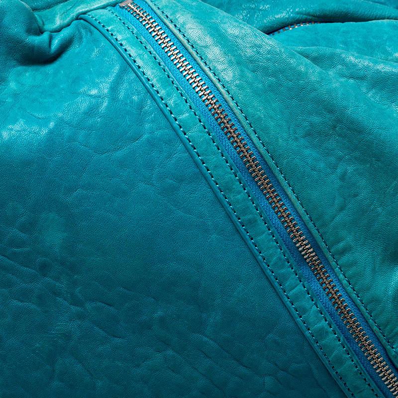Marc by Marc Jacobs Blue Leather Leola Zip Hobo 1