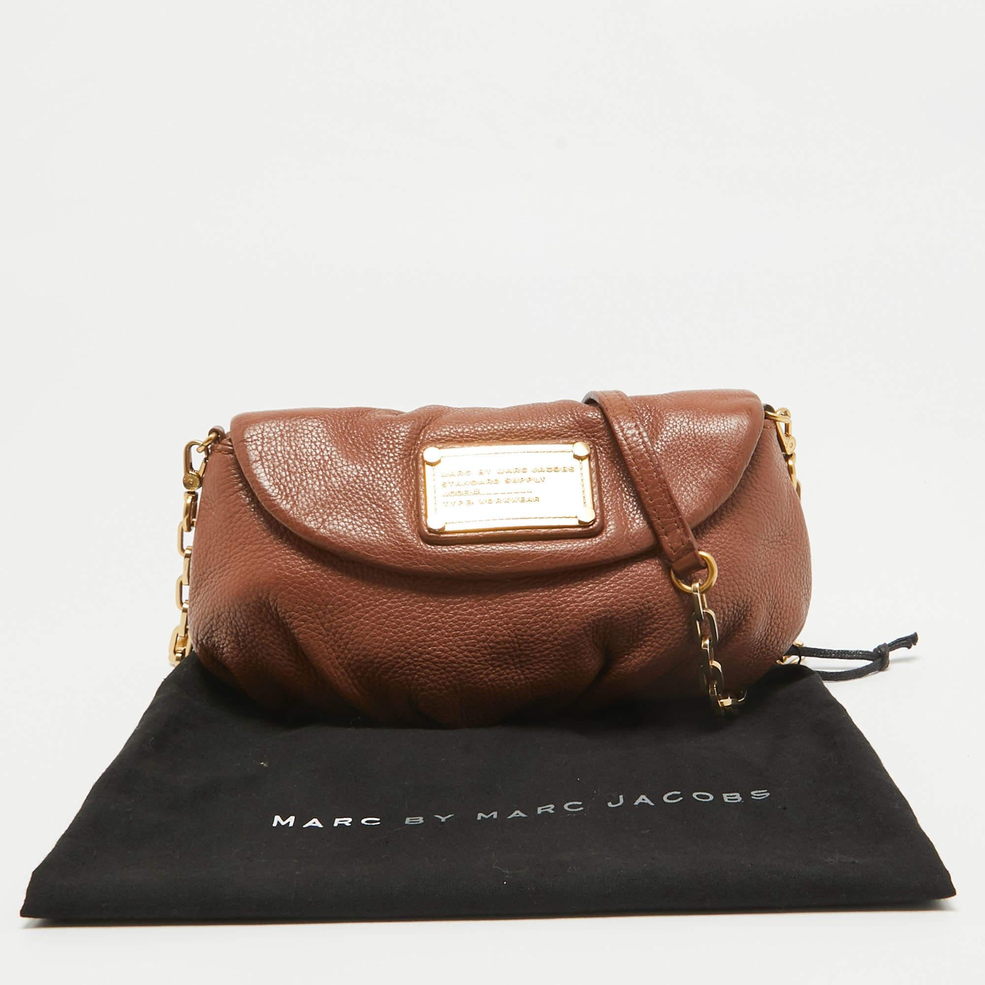 Marc by Marc Jacobs Brown Leather Classic Q Karlie Crossbody Bag 5