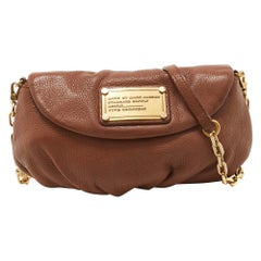 Marc by Marc Jacobs Brown Leather Classic Q Karlie Crossbody Bag