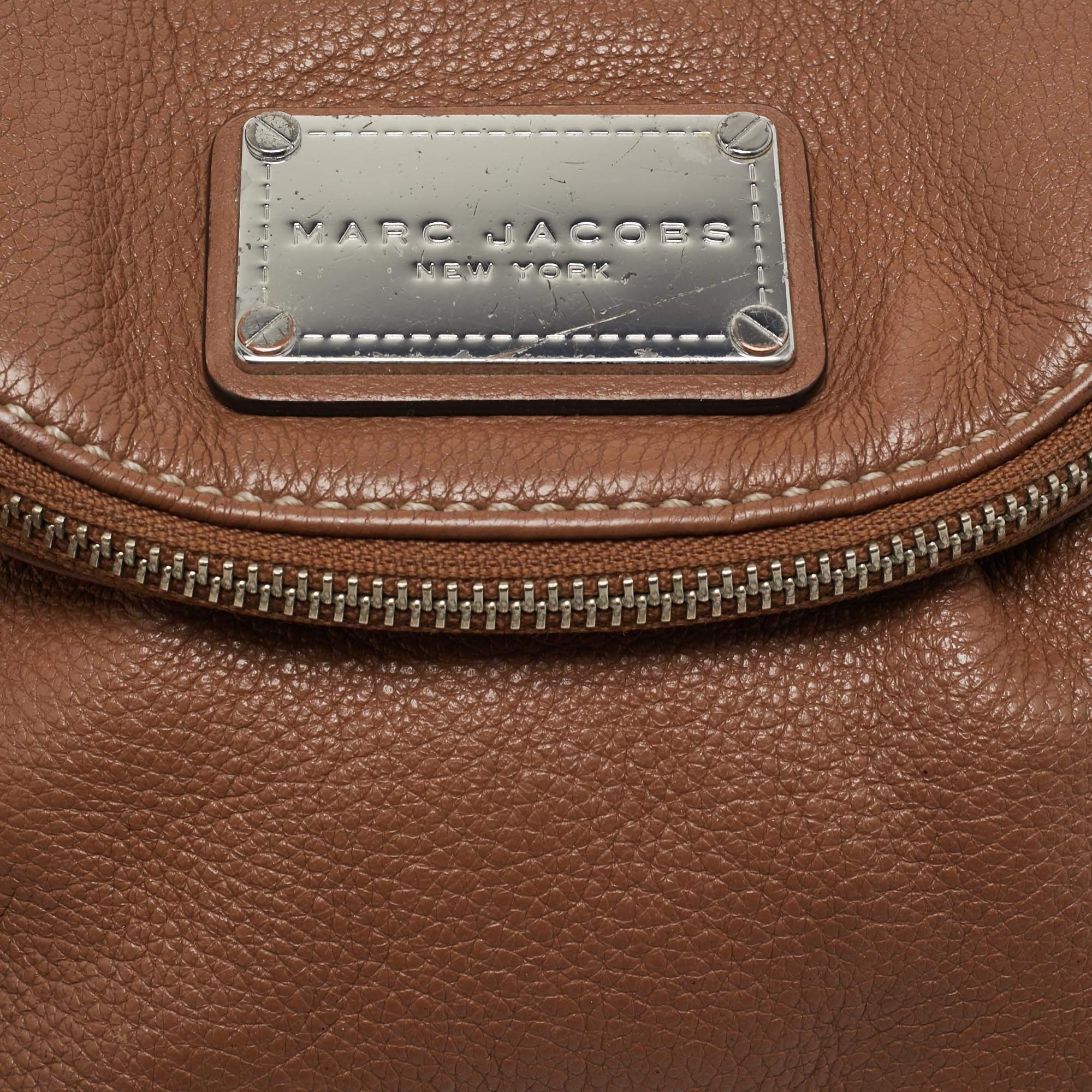 Marc By Marc Jacobs Brown Leather Classic Q Natasha Crossbody Bag 1