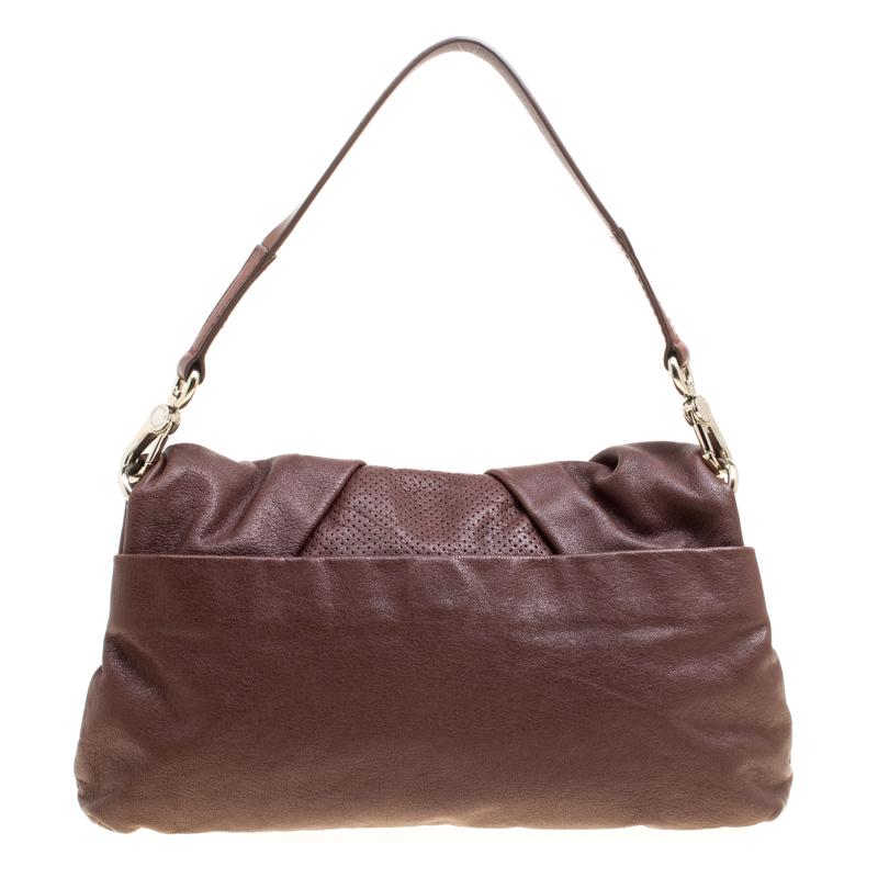 Marc by Marc Jacobs Brown Leather Hillsy Shoulder Bag 1