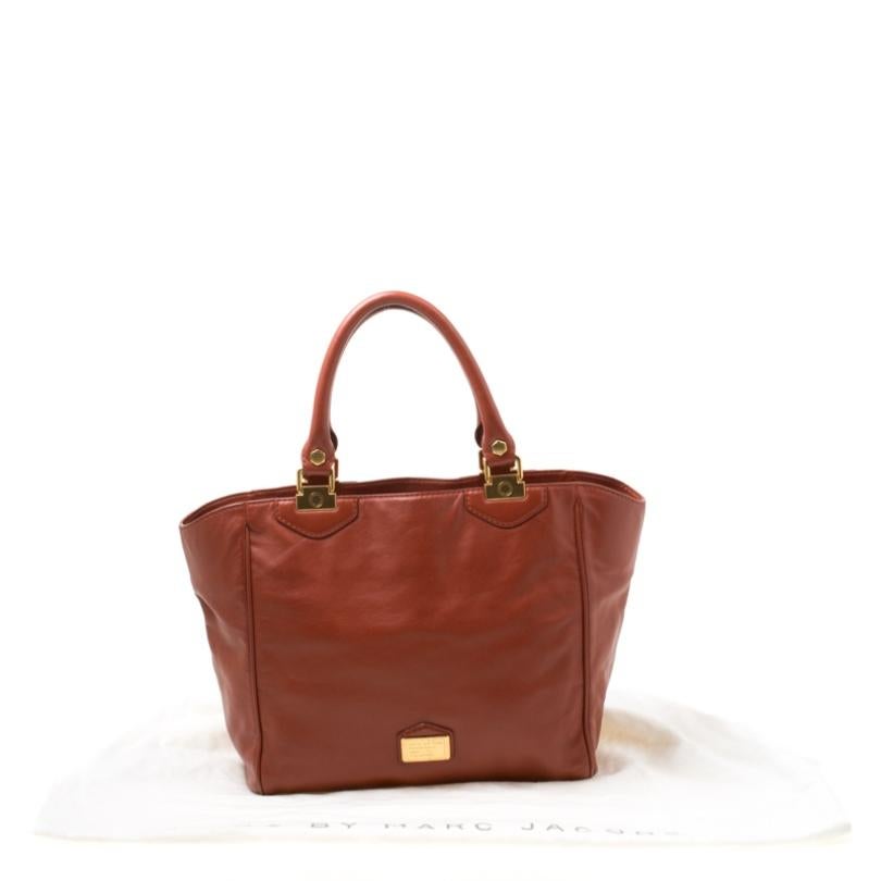 Marc By Marc Jacobs Brown Leather House Of Hayley Tote 7