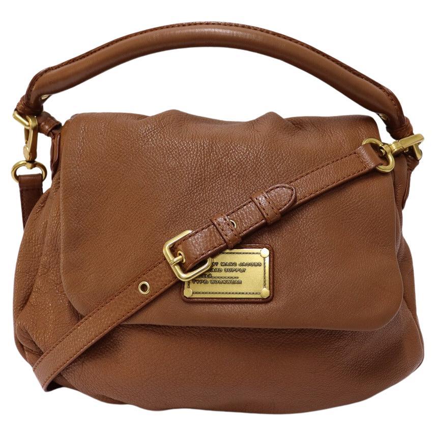 Marc by Marc Jacobs Brown Re-edition Lil Ukita Classic Q Bag For Sale
