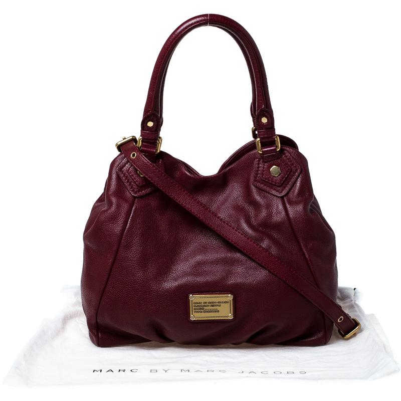 Marc by Marc Jacobs Burgundy Leather Tote 3