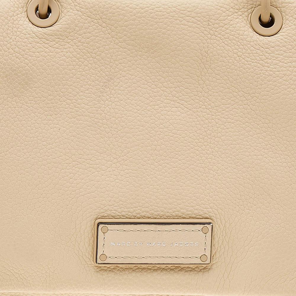Women's Marc by Marc Jacobs Cream/Neon Leather Novelty Too Hot to Handle Top Handle Bag