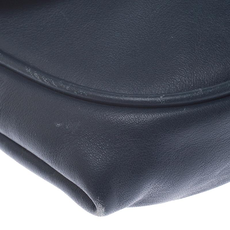 Black Marc by Marc Jacobs Dark Green Leather Turnlock Crossbody Bag