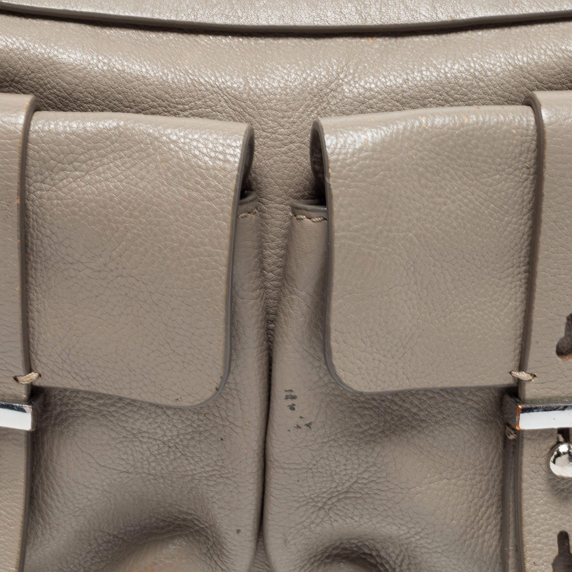 Women's Marc by Marc Jacobs Grey Leather Crossbody Bag