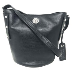 Seau à verrouillage noir Marc By Marc Jacobs M0007255-001 C  Sac à bandoulière pour femme 