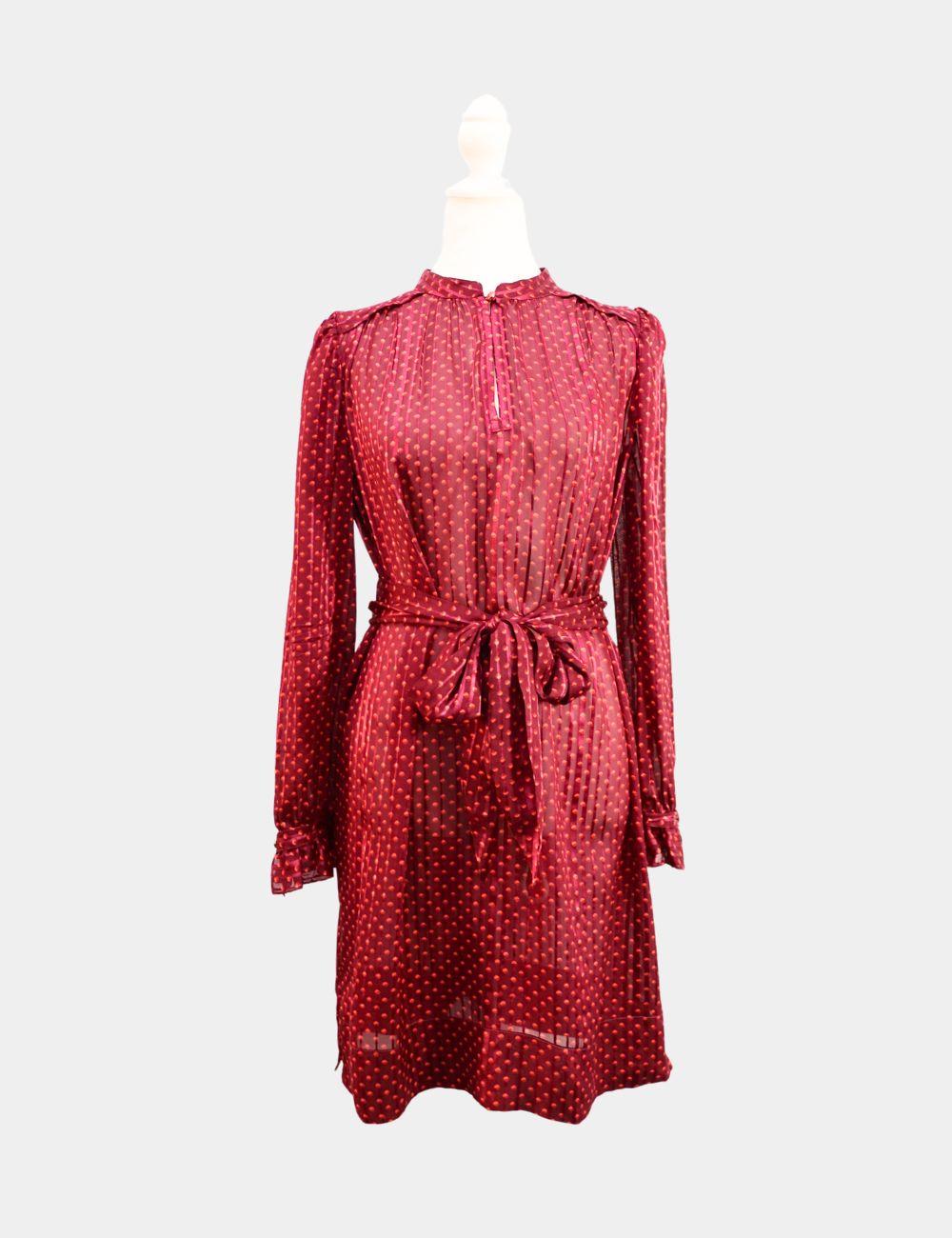 Women's Marc by Marc Jacobs Minetta Silk Graphic Dress EU 38 For Sale