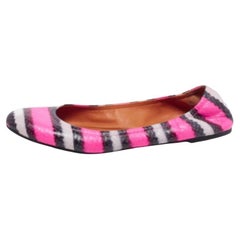 Marc by Marc Jacobs  Multicolor Watersnake Embossed Leather Ballet Flat Size 38