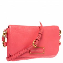 Marc by Marc Jacobs Orange Leather Too Hot To Handle Crossbody Bag