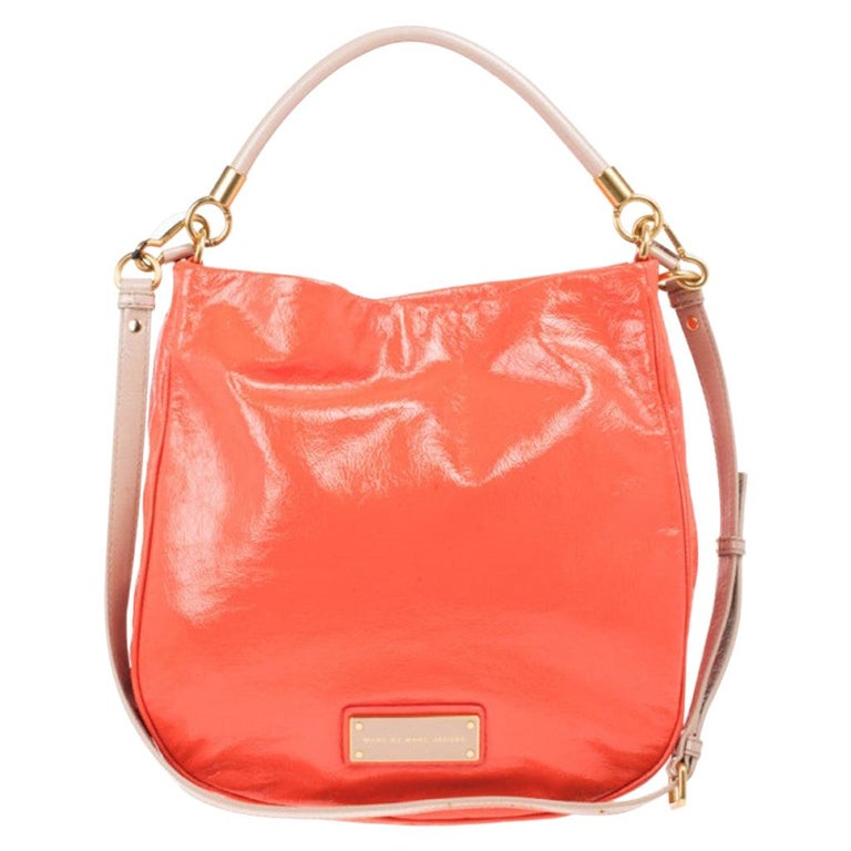 Marc by Marc Jacobs Orange Leather Too Hot To Handle Hobo at 1stDibs | marc  jacobs too hot to handle hobo, marc jacobs hobo bags
