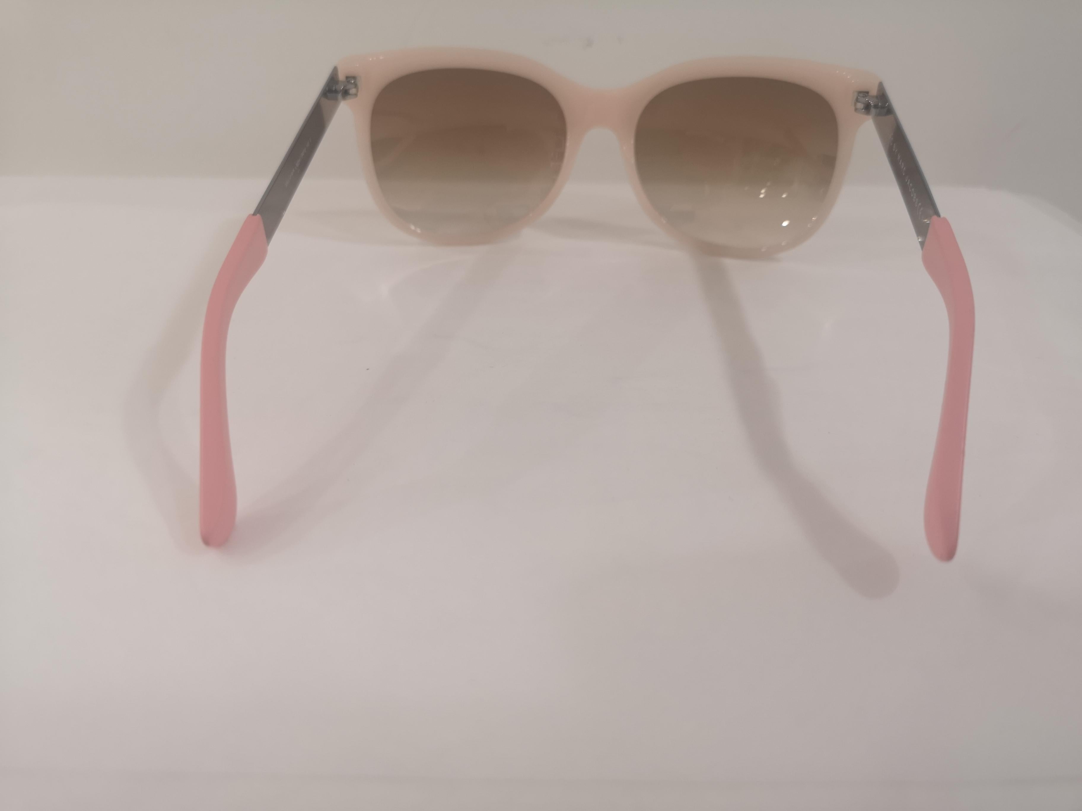 Marc by Marc Jacobs peach pink sunglasses NWOT For Sale 2