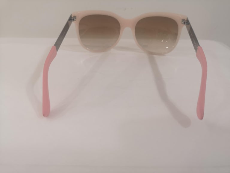 Marc by Marc Jacobs peach pink sunglasses NWOT For Sale at 1stDibs