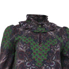 Robe « Peacock Paisley » en laine et soie de la collection Marc by Marc Jacobs