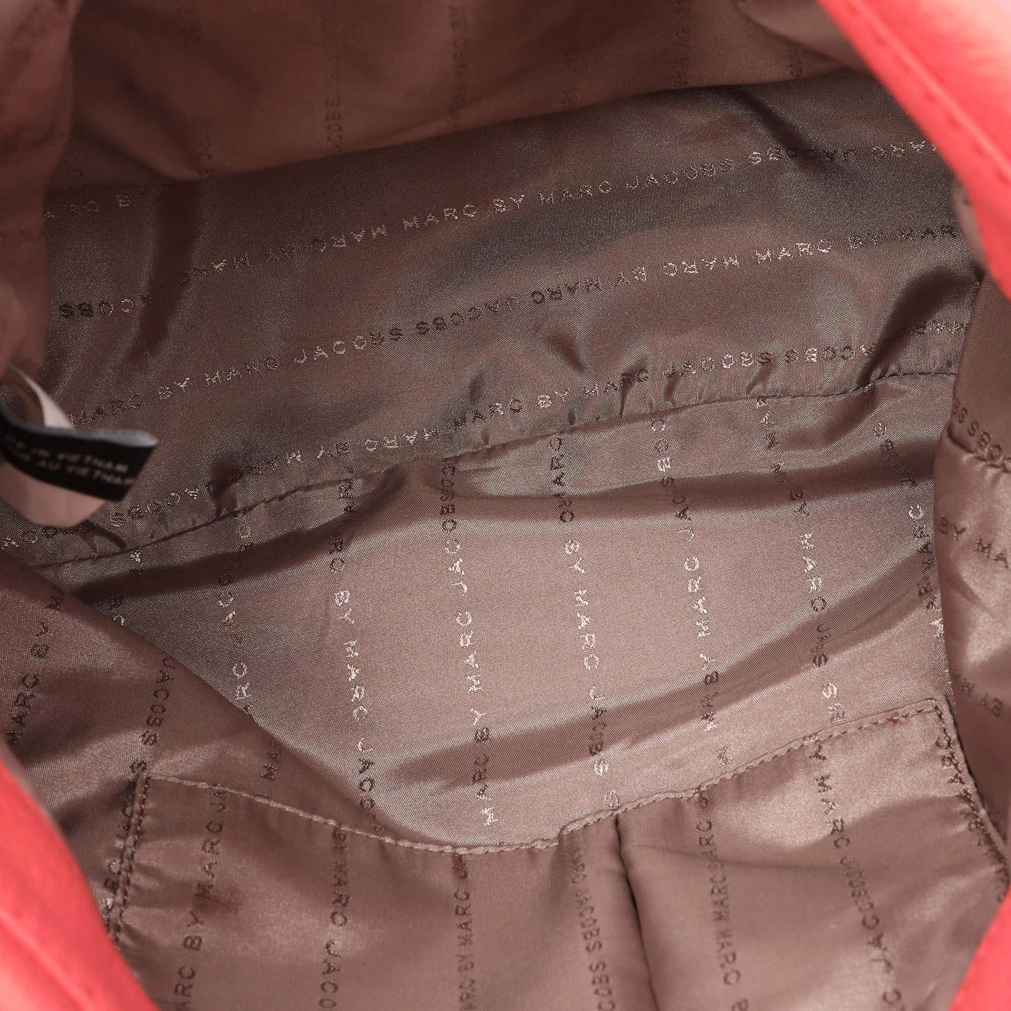 Marc by Marc Jacobs Pink Leather Too Hot To Handle Hobo 3