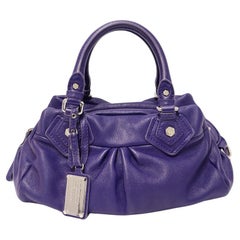 Marc by Marc Jacobs Purple Leather Classic Q Baby Groovee Bag