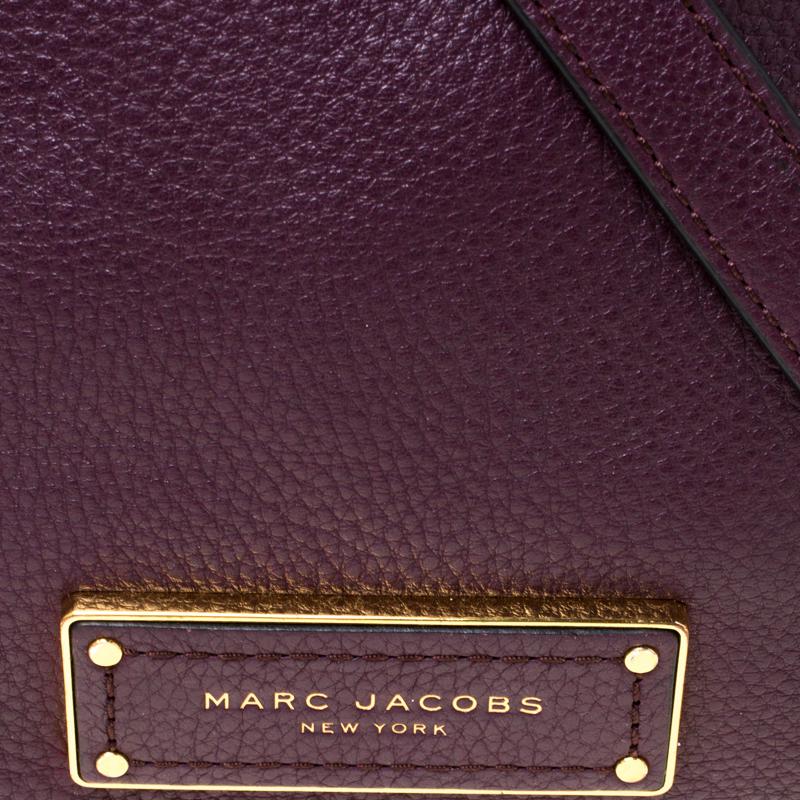 Marc by Marc Jacobs Purple Leather Crossbody Bag 3