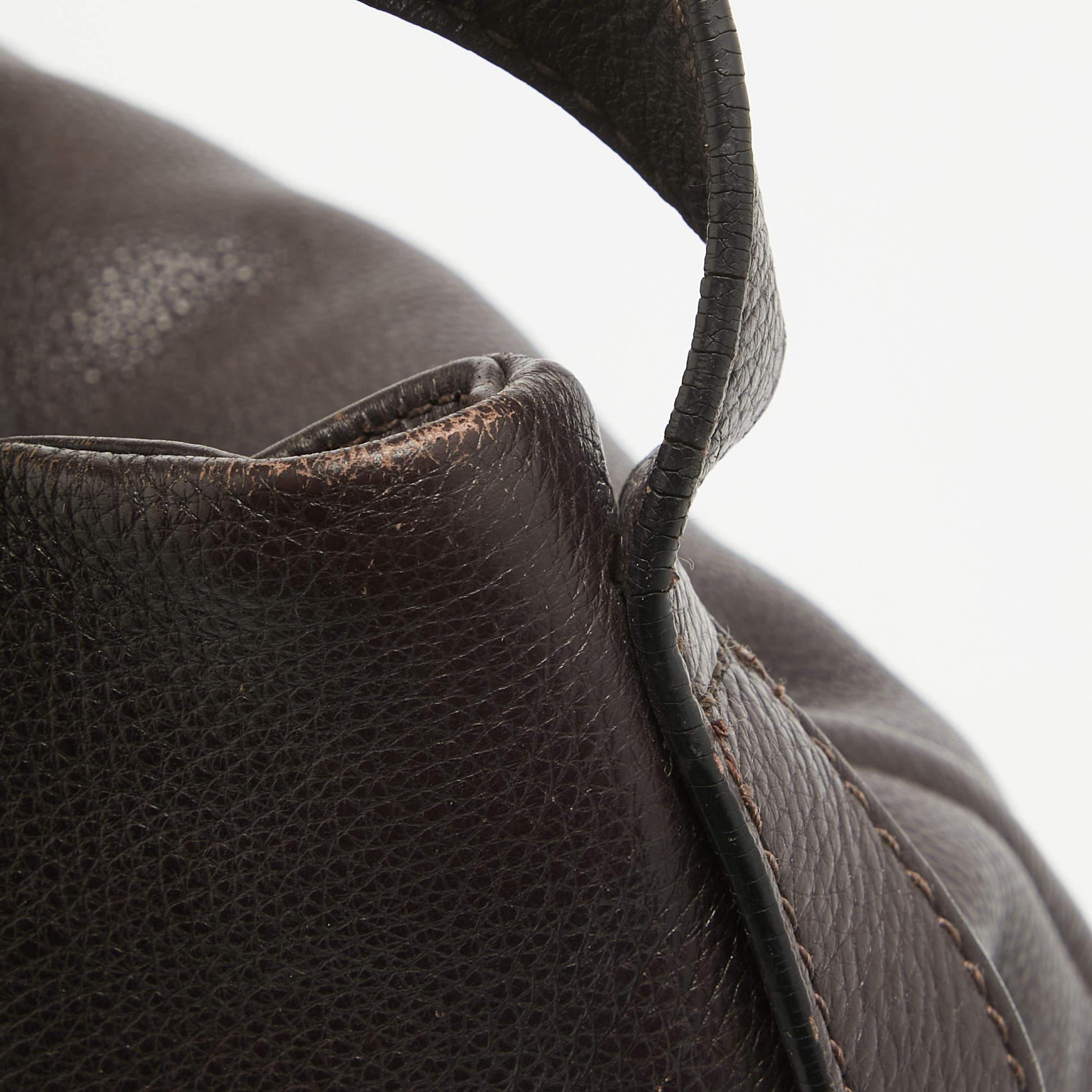 Marc by Marc Jacobs Purple Leather Revolution Hobo For Sale 2