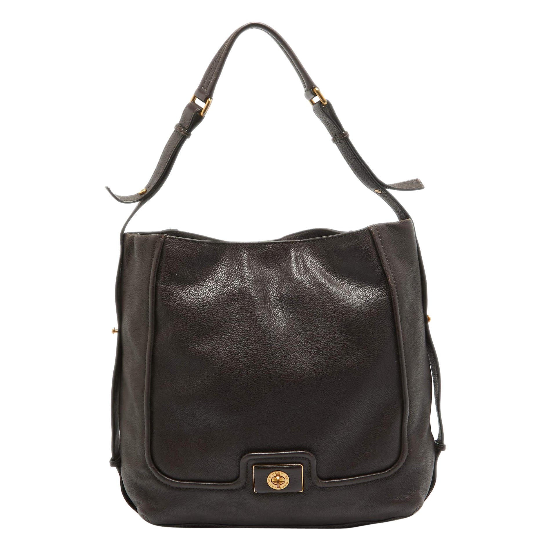 Marc by Marc Jacobs Lila Leder Revolution Hobo aus Leder