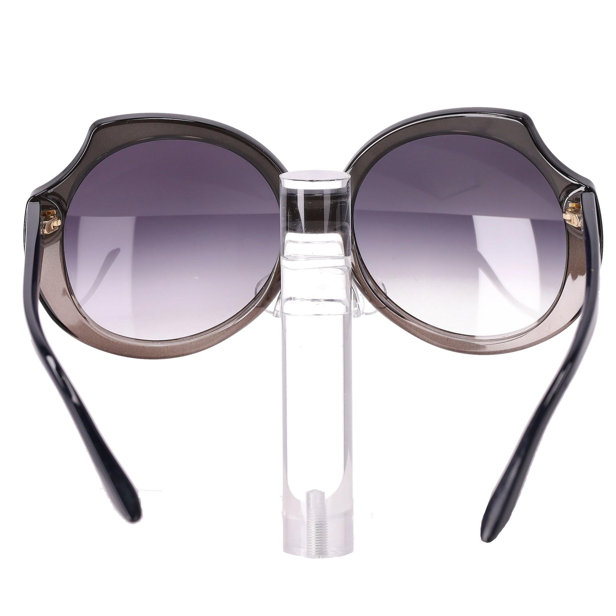 Gray Marc By Marc Jacobs Round Sunglasses For Sale
