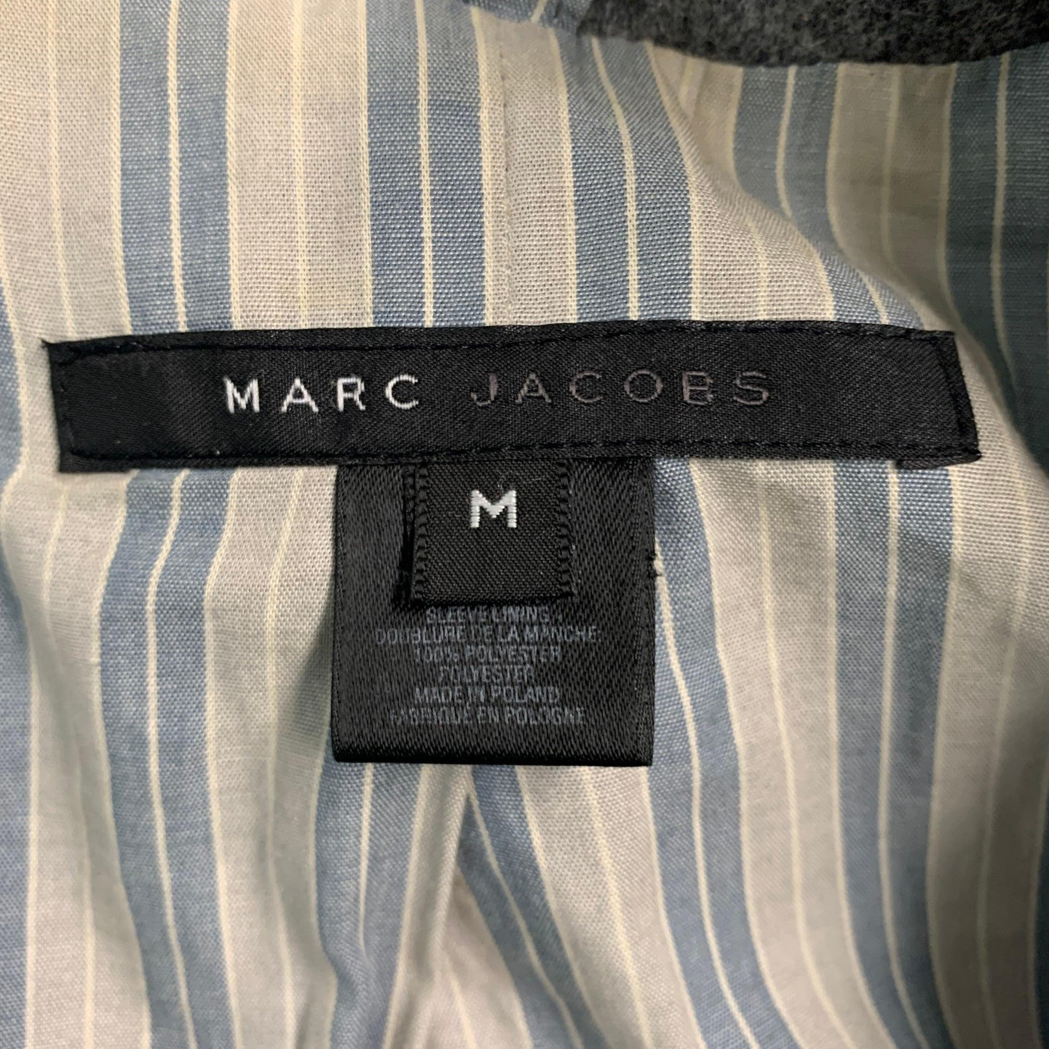 Manteau de sport MARC by MARC JACOBS taille M gris anthracite en laine mélangée en vente 1