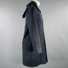 MARC by MARC JACOBS Size S Black Cotton Zip Up Coat