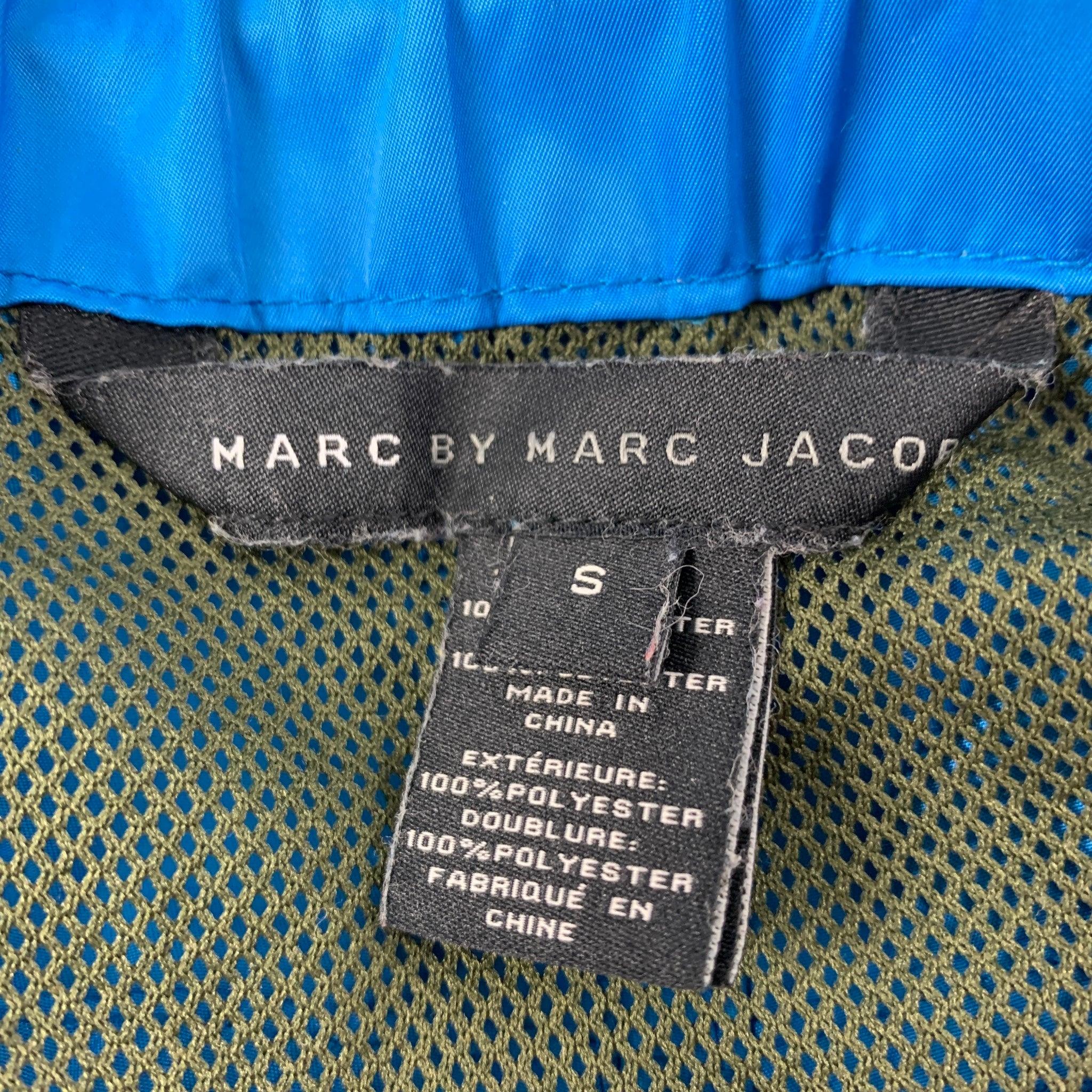 Men's MARC by MARC JACOBS Size S Blue Polyester Swim Trunks For Sale