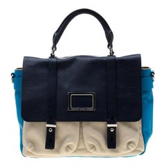 Marc by Marc Jacobs Tri Color Leather Werdie Top Handle Bag