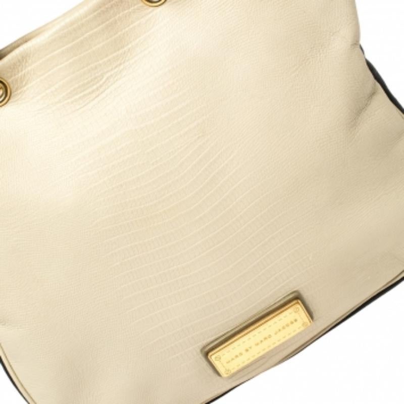 Women's Marc by Marc Jacobs Tricolor Lizard Embossed Leather Too Hot to Handle Tote For Sale