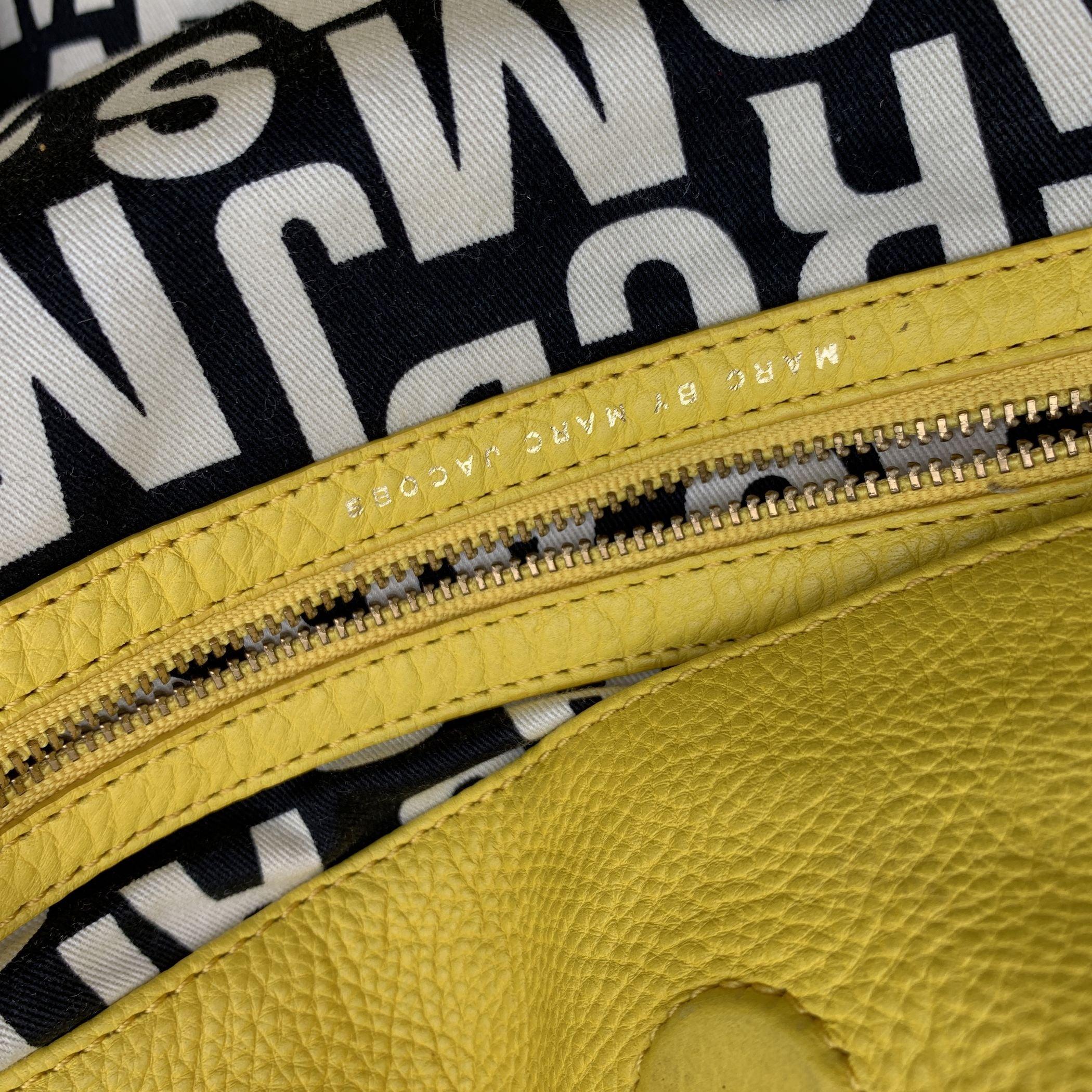 De las mujeres Marc by Marc Jacobs Bolso bandolera The Fran Hobo de piel amarilla
