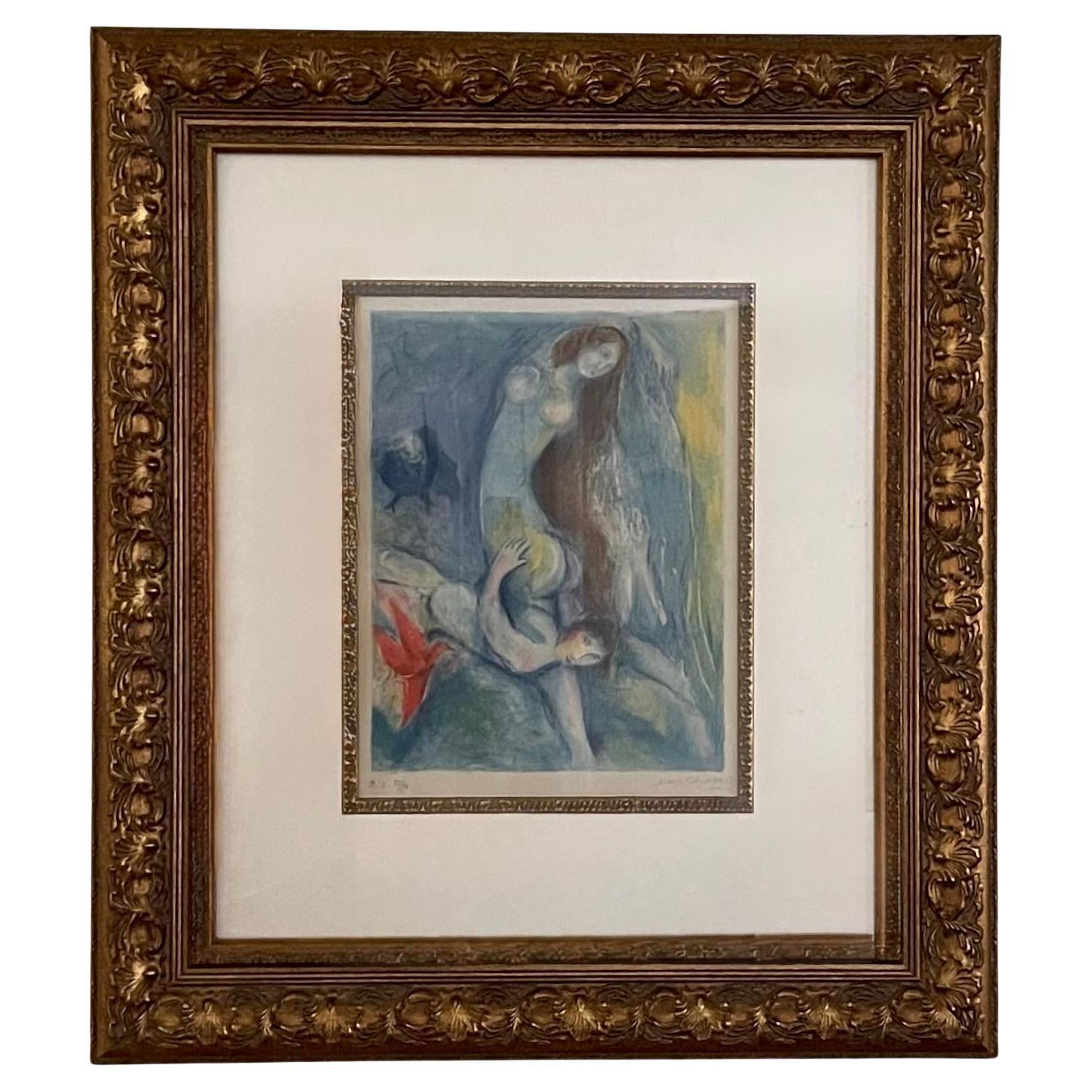 Marc Chagall (1887-1985) Plate 3 From Four Tales of the Arabian Nights, 1948
