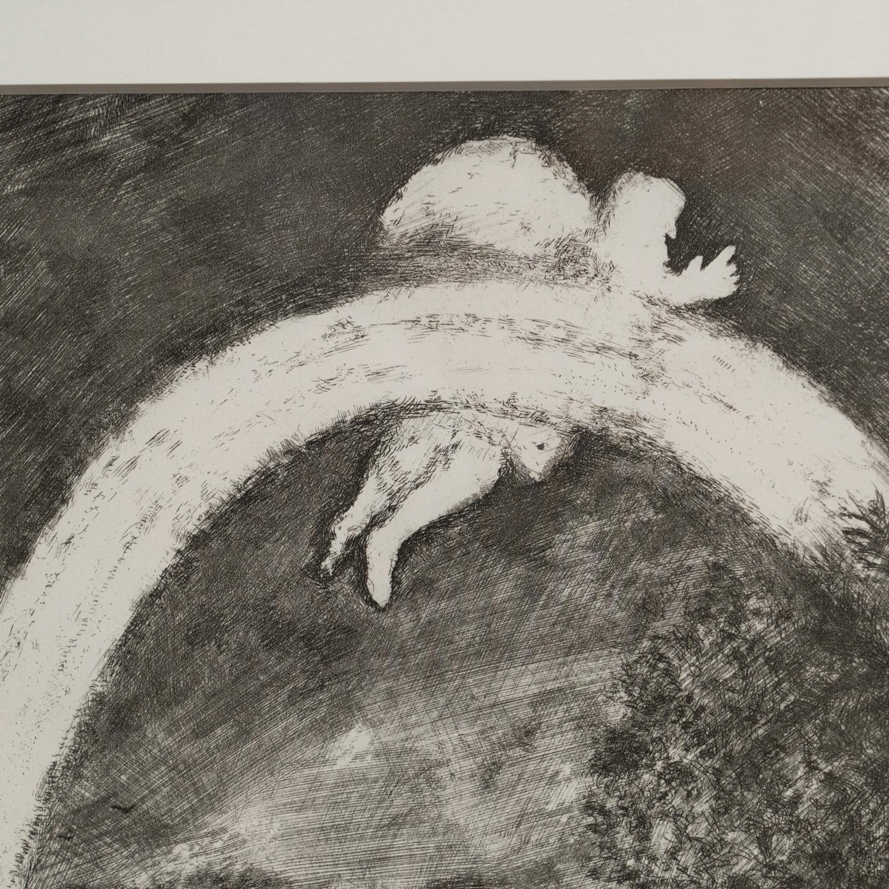 Marc Chagall : Une vision biblique onirique - Héliogravure Bon état - En vente à Barcelona, Barcelona