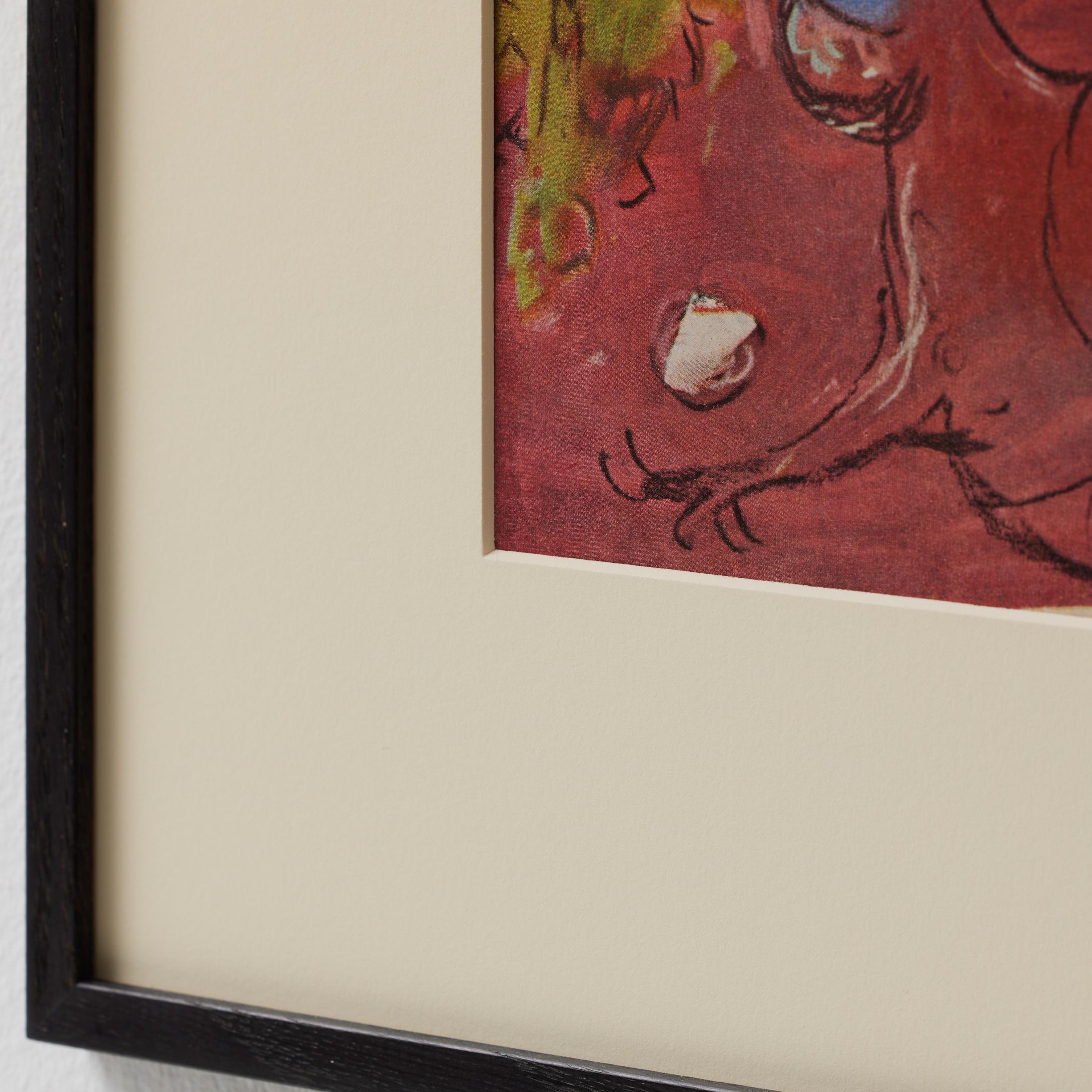 Marc Chagall  Cliché del colore  Edizioni du Chêne  1947  Incorniciato in vendita 7