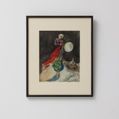 Marc Chagall  Color Cliché  Editions du Chêne  1947  Framed