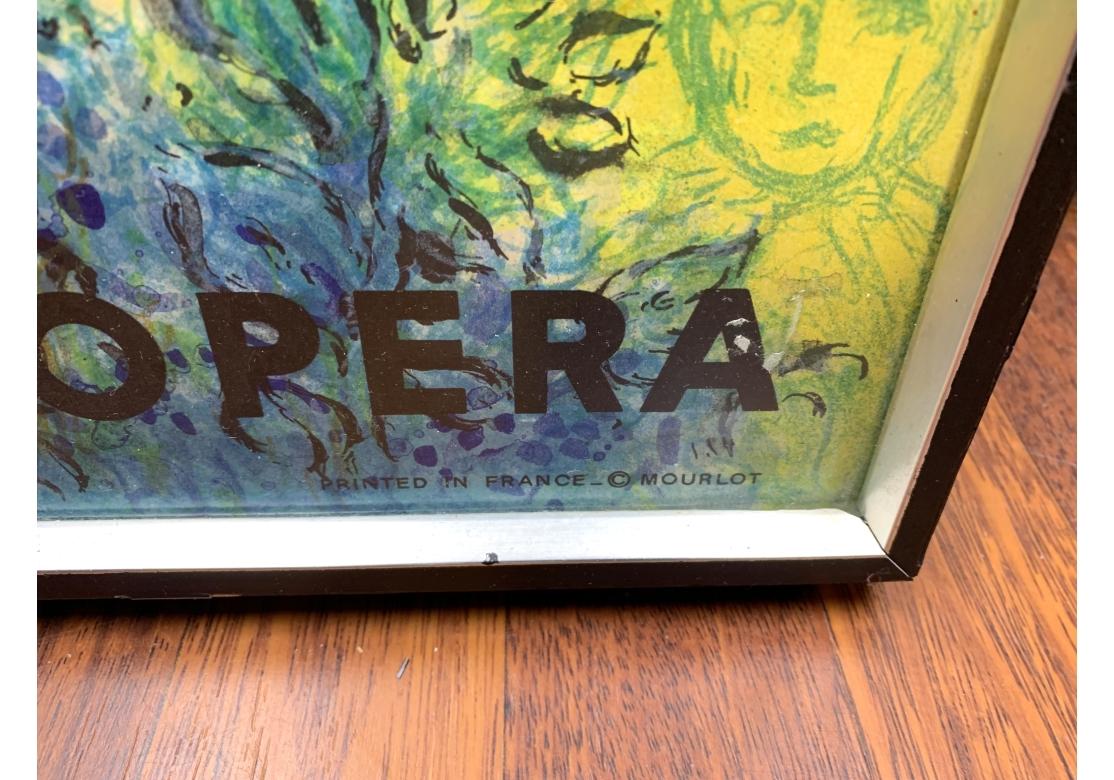 Marc Chagall Die Zauberflöte Mozart Metropolitan Opera Poster im Angebot 3