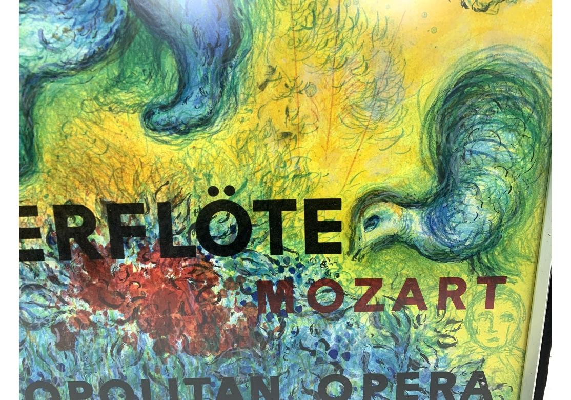 Marc Chagall Die Zauberflöte Mozart Metropolitan Opera Poster im Angebot 4