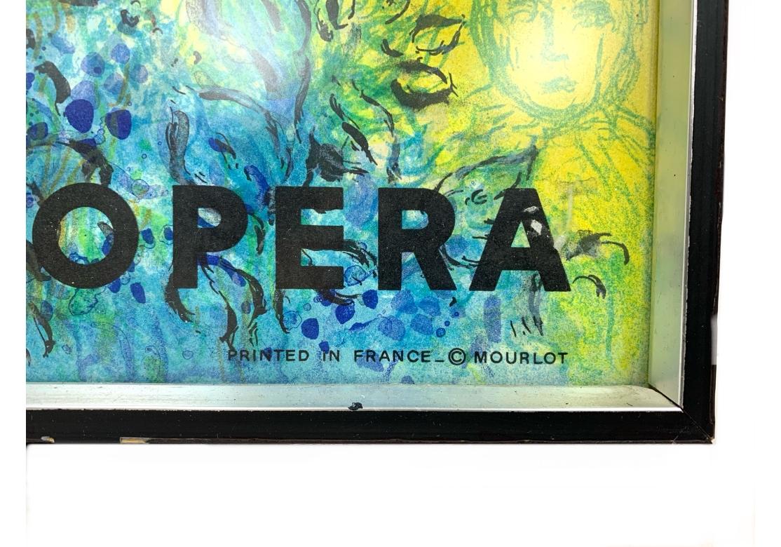 Marc Chagall Die Zauberflöte Mozart Metropolitan Opera Poster (Moderne der Mitte des Jahrhunderts) im Angebot