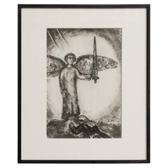 Marc Chagall: Ätherische biblische Vision - Limitierte Auflage Heliogravüre