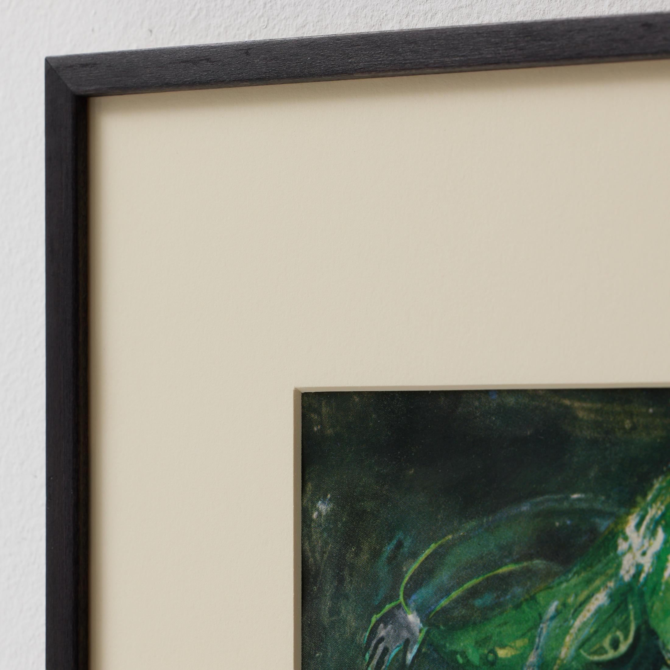 Marc Chagall Gerahmtes Farbklischee, Editions du Chêne, 1947 im Angebot 3