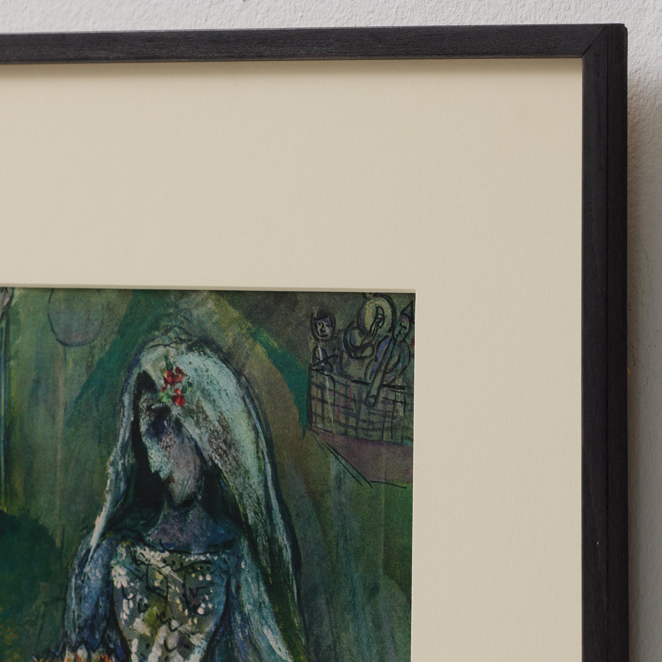 Cliché couleur encadré de Marc Chagall, Editions du Chêne, 1947 en vente 3