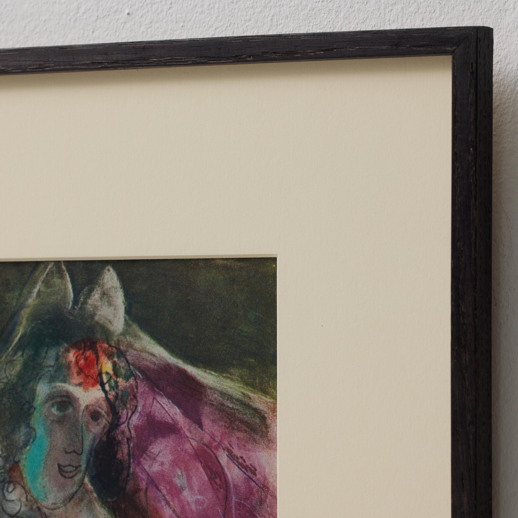 Marc Chagall Gerahmtes Farbklischee, Editions du Chêne, 1947 im Angebot 10