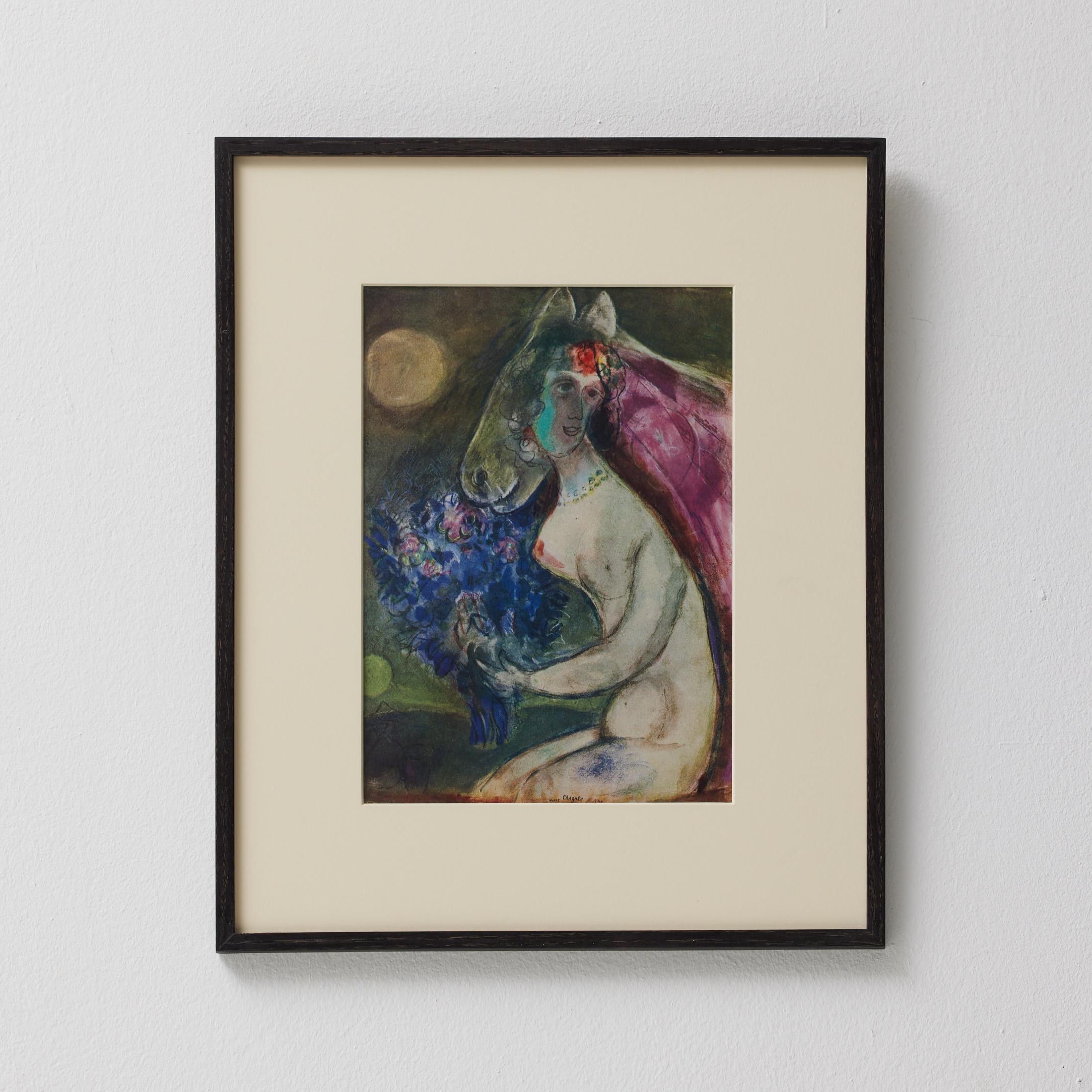 Marc Chagall Gerahmtes Farbklischee, Editions du Chêne, 1947

Medium: Farbklischee
Verlag: Editions du Chêne, Paris, Frankreich
Datum: 1947
Rahmen: Massivholz (Beispiel abgebildet, endgültige Rahmung auf Bestellung)
Zustand: Ausgezeichneter