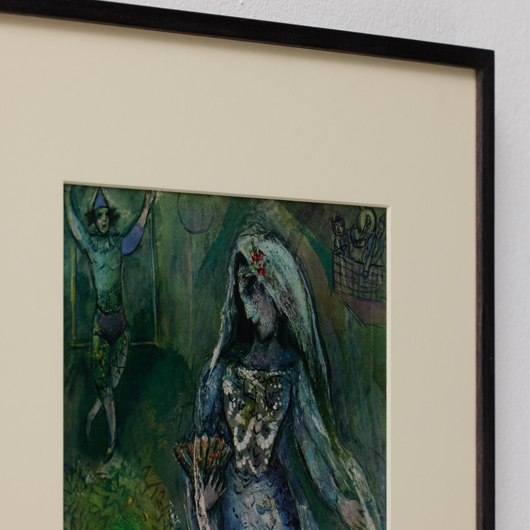 Cliché couleur encadré de Marc Chagall, Editions du Chêne, 1947 en vente 1