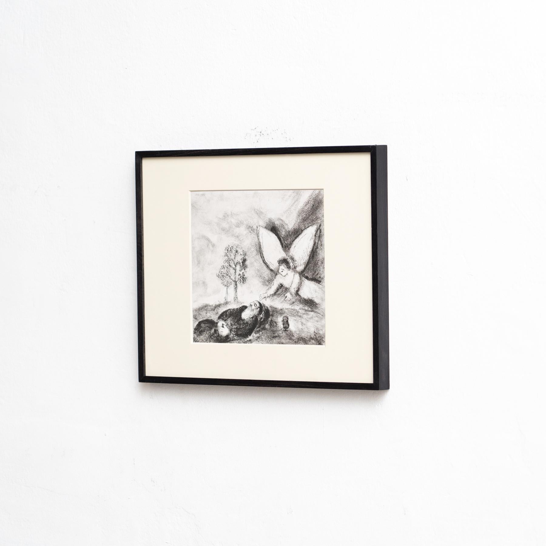 Heliograbado de Marc Chagall de su icónica serie bíblica, 1956 Moderno de mediados de siglo en venta