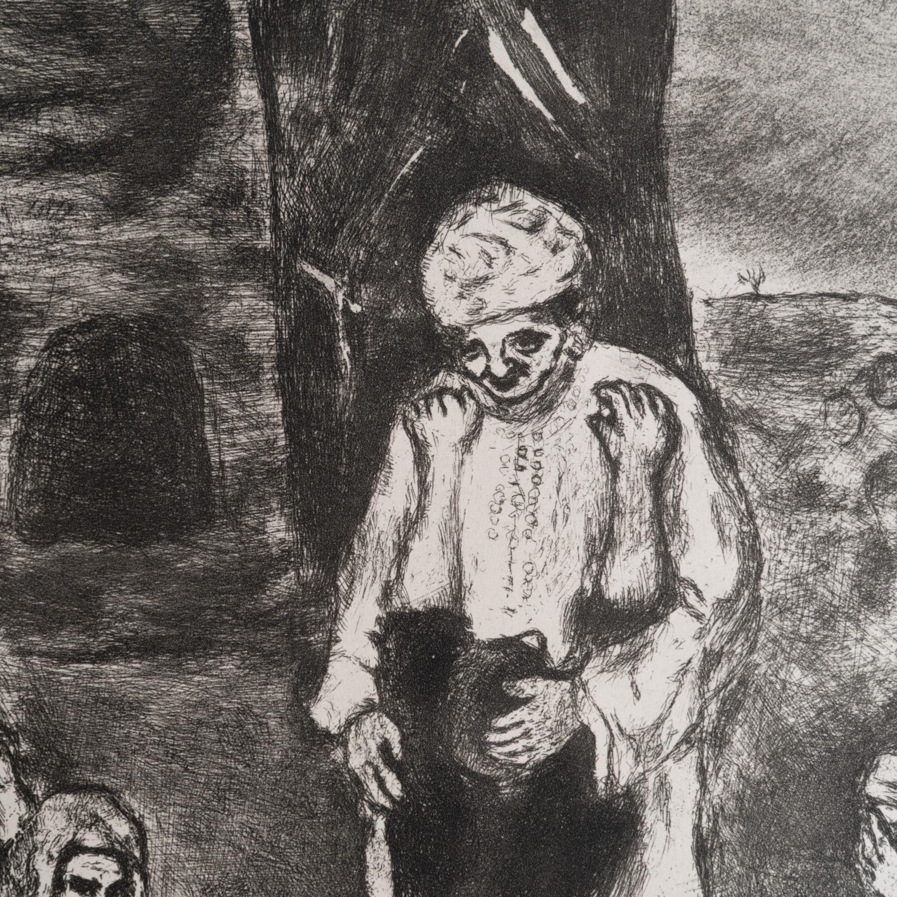 Heliograbado de Marc Chagall de su icónica serie bíblica, 1956 Francés en venta