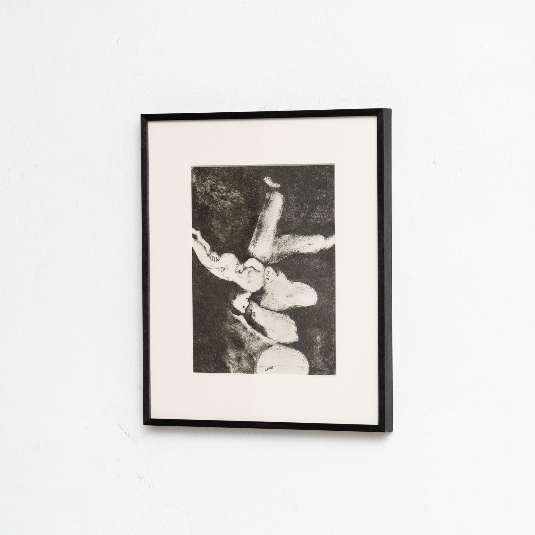 Heliograbado de Marc Chagall de su icónica serie bíblica, 1956 Francés en venta