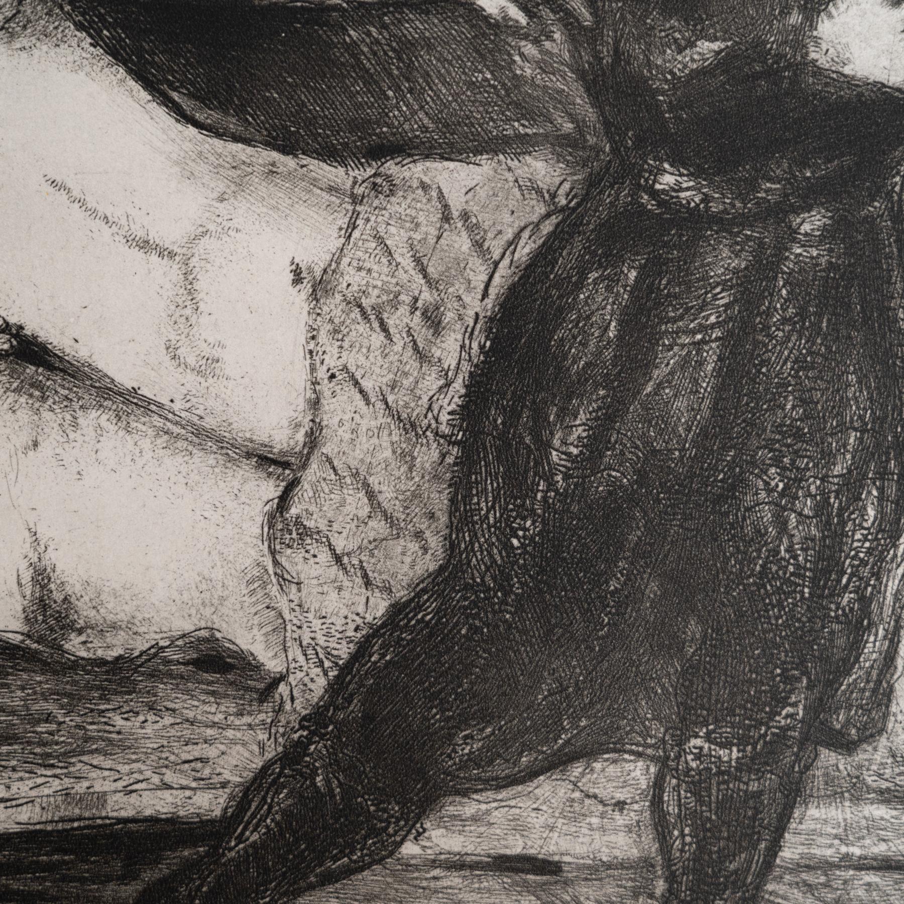 Heliograbado de Marc Chagall de su icónica serie bíblica, 1956 mediados del siglo XX en venta