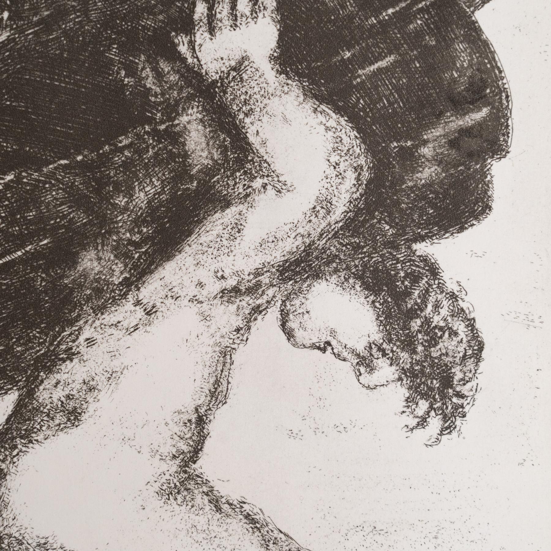 Heliograbado de Marc Chagall de su icónica serie bíblica, 1956 mediados del siglo XX en venta