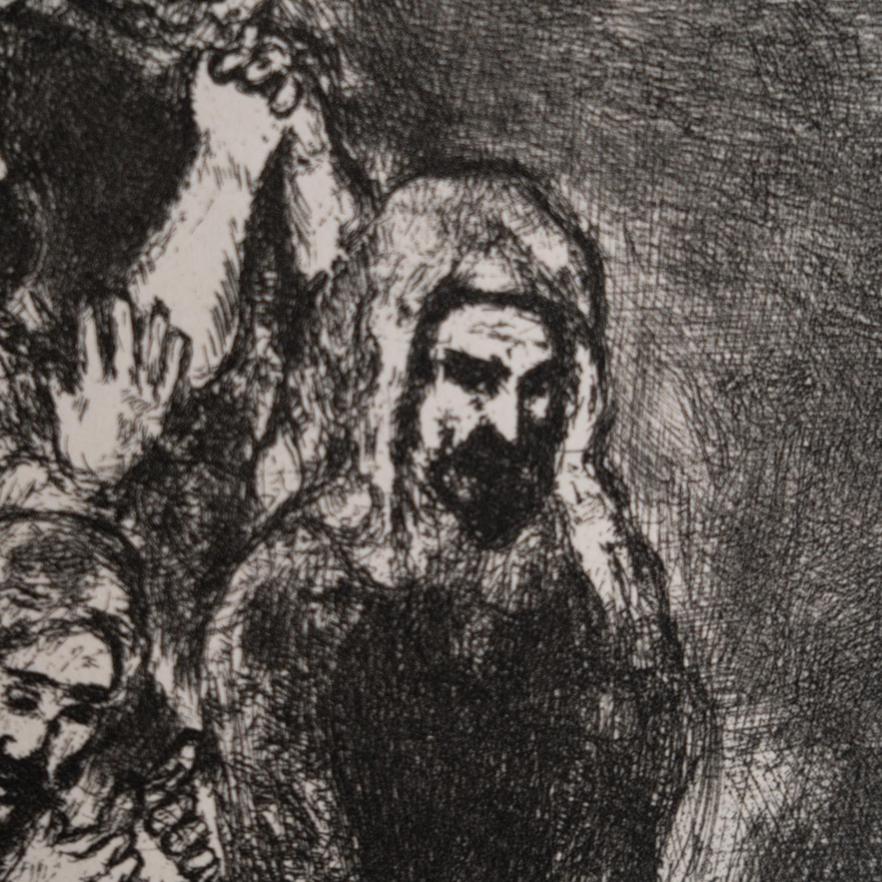 Heliograbado de Marc Chagall de su icónica serie bíblica, 1956 mediados del siglo XX en venta
